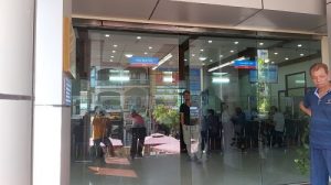 Lắp đặt cửa trượt tự động Nabco tại Bãi Cháy - Quảng Ninh